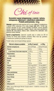 chi gold skladniki odzywcze zlota saszetka